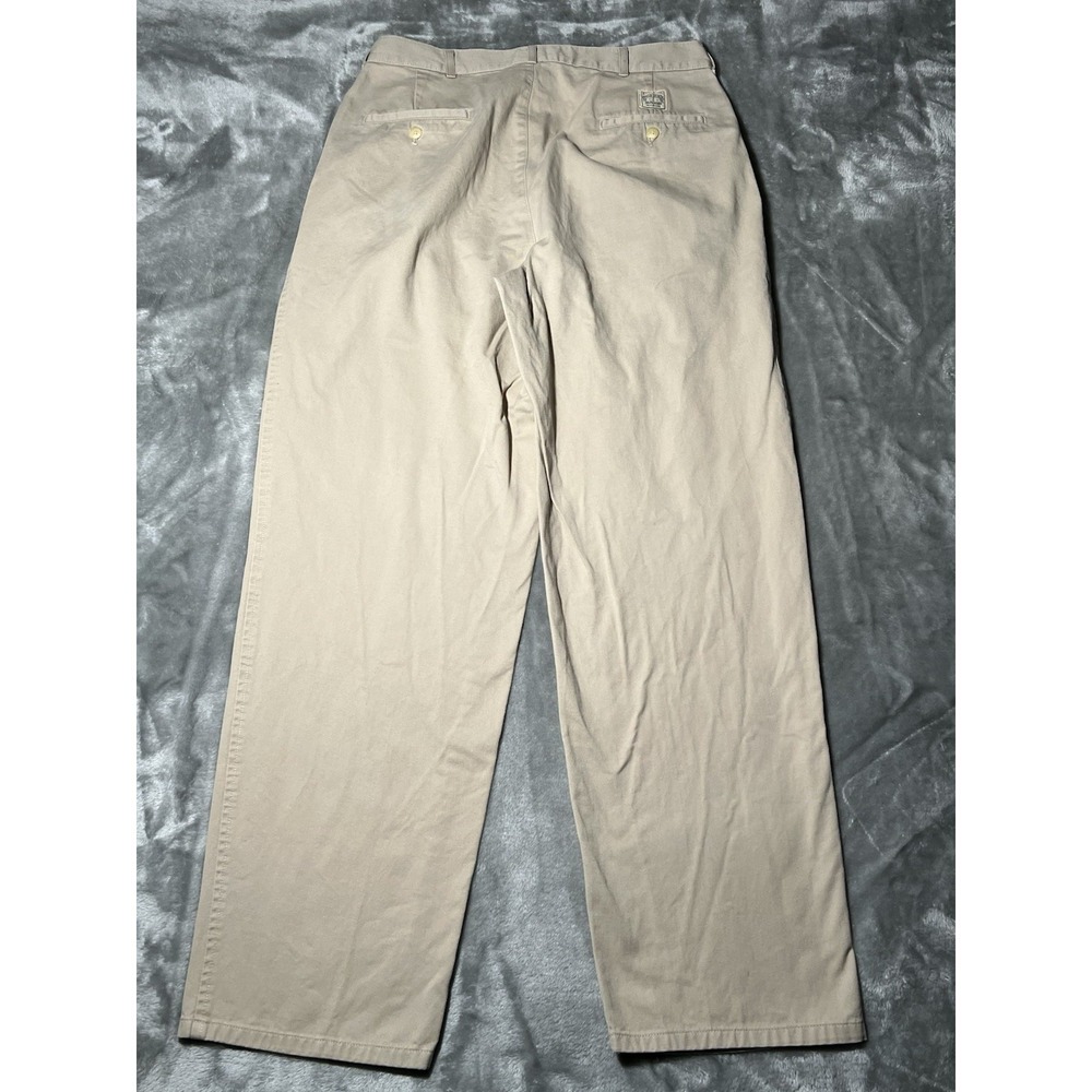 Polo Ralph Lauren Pants 34x30 Beige Preppy Straight Leg Classic Fit - Picture 2 of 8